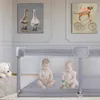 Kojec dla dzieci Malplay KIVO Plac zabaw 180x200cm Szare Podgląd zdjęcia produktu 4