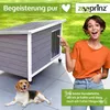 zooprinz Hundehütte Jacky | L | Wetterfest | Massivholz | Produktbild-Vorschau 8