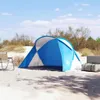 vidaXL Strandzelt 2 Personen Azurblau Pop-Up Wasserdicht Produktbild-Vorschau 3