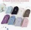 Kuschelsocken Damen Wintersocken Warme Flauschige Produktbild-Vorschau 2