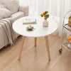 Kleiner runder Couchtisch aus Holz im skandinavischen Stil, Produktbild-Vorschau 14