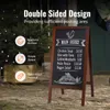 Tablica kredowa SucceBuy A Frame, dwustronne znaki Podgląd zdjęcia produktu 2