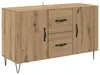 vidaXL Sideboard Artisan-Eiche 100 x 36 x 60 cm Produktbild-Vorschau 2