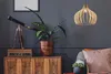 Moderne Led-Deckenhängelampe Aus Holz Produktbild-Vorschau 5