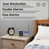 Tragbarers Radio DAB+ FM miniradio Uhr Wiederaufladbar AUX Produktbild-Vorschau 5
