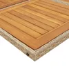 The Living Store 9-tlg. Garten-Essgruppe mit Kissen Beige Produktbild-Vorschau 6