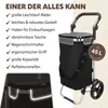 bremermann Einkaufstrolley JEEBEL faltbar schwarz Produktbild-Vorschau 3