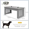 PawHut : gamelle surélevée pour chien, gamelle pour animaux Voir les images du produit 3