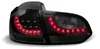 Original LO-Style LED Rückleuchten Schwarz Smoke SET für VW Golf 6 VI MK6 Limo – Produktansicht 2 Produktbild-Vorschau