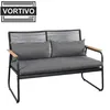 VORTIVO Gartenmöbel Set 4-tlg. für 4 Pers. – Lounge mit 2 Produktbild-Vorschau 5