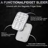 Kovový fidget slider, magnetická hmatová hračka pro Náhled obrázku produktu 5