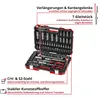 Einhell 181-tlg. Stecknuss- und Ratschen-Set Produktbild-Vorschau 12