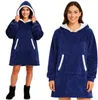 Ruhhy 26147 TV bluza z kapturem XXL, ciemnoniebieska Podgląd zdjęcia produktu 2