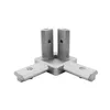 KLAK 40 - 3-Weg Verbinder Eckverbinder Nut 8 für Aluprofil Produktbild-Vorschau 3
