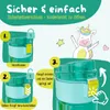 Trinkflasche Kinder, 500ml, leicht - Dinos-mint Produktbild-Vorschau 7