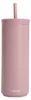 HOMLA COCOA-Thermobecher mit Strohhalm, rosa, 500 ml Produktbild-Vorschau 1