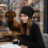 Czapka beanie, jednolity kolor, czarny Podgląd zdjęcia produktu 5