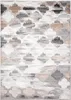 Tapis VALLEY Moderne Gris Beige Crème Salon 300 x 400 cm Voir les images du produit 2