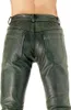 Bockle® Big Cheeker Green Lederhose Lederjeans Echtleder Produktbild-Vorschau 2