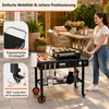 KOMFOTTEU Grillwagen Outdoor 82 x 46 cm, klappbarer Produktbild-Vorschau 4