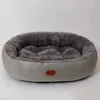 Winter Hundebett, großes ovales Haustierbett, dicke Produktbild-Vorschau 8