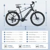 HITWAY BK33 E Bike 26" x 2,35 Reifen, Aluminiumrahmen, 36V Produktbild-Vorschau 8