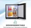 Klarstein Mini Frigo de Chambre de 13L pour Snacks et Voir les images du produit 9