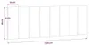 VidaXL 374662, Dunkles Grau, Polyester, 120 cm, 1200 mm, 45 Produktbild-Vorschau 8