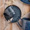 HOMLA INDIE kleiner Teller navy blau 15 cm Produktbild-Vorschau 5