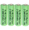 4 Stück LogiCell Wiederaufladbare 2/3AAA NI-MH-Akku 100mAh, Produktbild-Vorschau 2