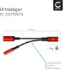 CELLONIC Adaptateur USB C jack écouteurs 3,5 mm Répartiteur Voir les images du produit 4