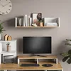 Étagère murale Vicco Tomy Chêne blanc/force de l'or Voir les images du produit 3