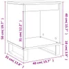 Nachttische 2 Stk. Betongrau 40x35x50 cm Holzwerkstoff Produktbild-Vorschau 9