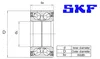 SKF Radlagersatz Vorne für TOYOTA HILUX III Pick-up (TGN1, Produktbild-Vorschau 2