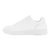 A side view of a white Champion Rebound 2.0 Low sneaker against a white background. Podgląd zdjęcia produktu