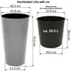 Hochkübel Lilia  ø 40 cm / H=75 cm - weiss Produktbild-Vorschau 2