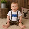 BONDI Baby Jungen Hosenträger T-Shirt "Lausbub" 91325 | Produktbild-Vorschau 3
