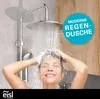 eisl Duschsystem OHNE BOHREN,  Regendusche ohne Armatur, Produktbild-Vorschau 2