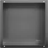 BALNEO Wandnische WALL-BOX NO RIM 30 x 30 x 10 cm Gunmetal Produktbild-Vorschau 1