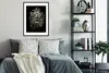 MuchoWow® Gerahmtes Poster Löwe - Tiere - Porträt - Produktbild-Vorschau 2