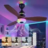 Deckenventilator mit Beleuchtung und Fernbedienung 61cm 48W Produktbild-Vorschau 1