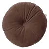 Dutch Decor Dekokissen Olly Ø38 cm Braun Produktbild-Vorschau 1
