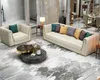 Dreisitzer Wohnlandschaft Modernes Sofa 3 Sitzer Ledersofa Produktbild-Vorschau 1
