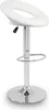 Aga Barhocker MR2036 Weiss Kunstleder bis 150kg belastbar Produktbild-Vorschau 1