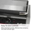 KuKoo Edelstahl Panini Grill Elektrogrill Sandwichtoaster Produktbild-Vorschau 10