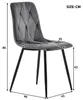 Flieks Sitzgruppe Essgruppe Esszimmer 5-tlg, Küchentischset Produktbild-Vorschau 7