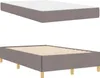 vidaXL Rám postele s matrací Taupe 120 x 200 cm látka Náhled obrázku produktu 5