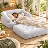 Aufblasbares Schlafsofa 198 x 138 x 62 cm Produktbild-Vorschau 8