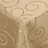 DecoHomeTextil Kringel Circle Tafeldecke Ornamente Damast Produktbild-Vorschau 1
