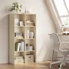 WOLTU Bücherregal 8 Fächer, Standregal, 60x121x30 cm, Helle Produktbild-Vorschau 2